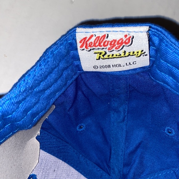 NASCAR 2008 Kelloggs Racing #5 Velcro Back Hat Car Quest - Picture 6 of 7